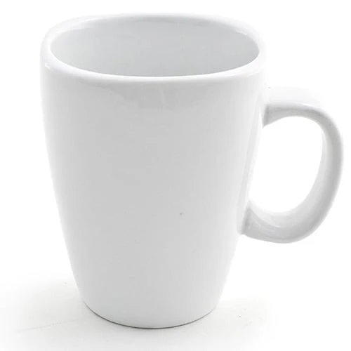 FOH DMU009WHP23 Mod 11 Ounce White Mug - 12 / CS 3 FOH DMU009WHP23 Mod 11 Ounce White Mug - 12 / CS