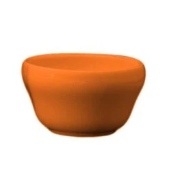 Homer Laughlin 101325 Fiesta® Tangerine 7.25 Oz Bouillon - 36 / CS