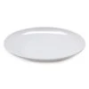 G.E.T. CS-6102-W Siciliano White Melamine 12" Round Plate - Dozen