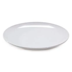 G.E.T. CS-6102-W Siciliano White Melamine 12" Round Plate - Dozen