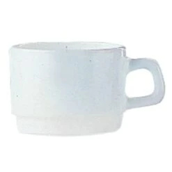 Arcoroc 14611 Restaurant White 8 Oz. Cup - 36 / CS