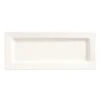 World Tableware SL-24 Slate White 10.75" Rectangular Plate - 12 / CS 2 World Tableware SL-24 Slate White 10.75" Rectangular Plate - 12 / CS -Libbey Kitchenware Store 400947