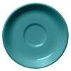 Homer Laughlin 470107 Fiesta Turquoise 5-7/8" Saucer - 12 / CS -Libbey Kitchenware Store 400988