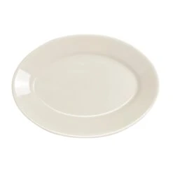 Homer Laughlin 15100 Undecorated Oval 7.25" Platter - 36 / CS