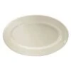 Buffalo F9010000391 Cream White 15.5 X 11" Oval Platter - 6 / CS -Libbey Kitchenware Store 404133