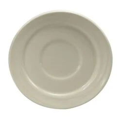 Oneida F1040000500 Espree Cream White 5.5" Saucer - 36 / CS"