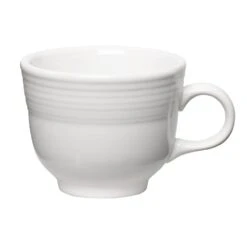 Homer Laughlin China 452100 Fiesta® White 7.75 Oz. Cup - Dozen