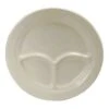 Buffalo F9010000137 Cream White RE Compartment Plate - 12 / CS -Libbey Kitchenware Store 404464