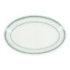 Homer Laughlin China 1541 Green Band Oval 10" Platter - 24 / CS -Libbey Kitchenware Store 404486