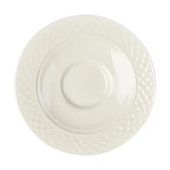 Homer Laughlin 3557000 Gothic Undecorated 5.58" Saucer - 36 / CS