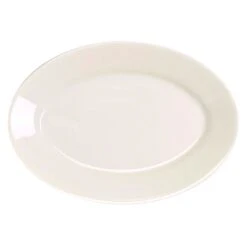 Homer Laughlin 15600 Undecorated Oval 12.5 X 8-7/8 Platter - Dozen