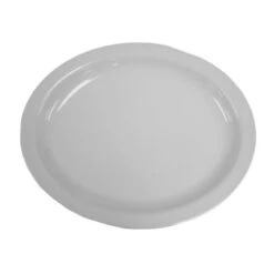 Homer Laughlin 26100 Undecorated NR 13.75" Oval Platter - Dozen