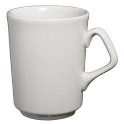 Homer Laughlin China 13200 Undecorated 8.25 Oz. Troy Mug - 36 / CS