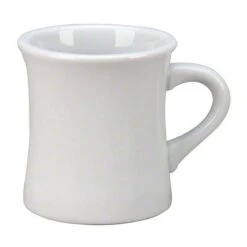Vertex® China BNT-W Buckingham 8 Oz. White Bounty Mug - 36 / CS
