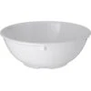 Carlisle 4352102 Dallas Ware 14 Oz. White Nappie Bowl - 48 / CS