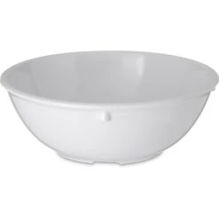 Carlisle 4352102 Dallas Ware 14 Oz. White Nappie Bowl - 48 / CS