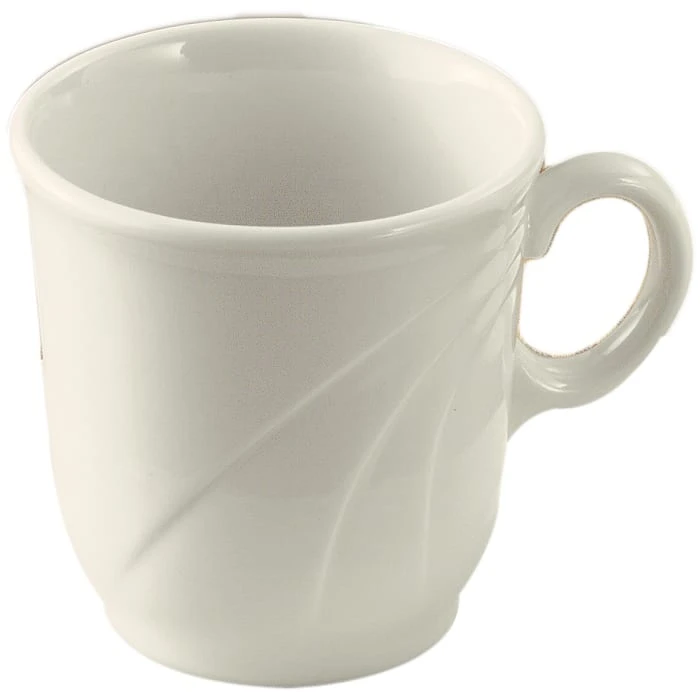 Syracuse China 950038127 Cascade 6 Ounce Tall Tea Cup - 36 / CS 3 Syracuse China 950038127 Cascade 6 Ounce Tall Tea Cup - 36 / CS