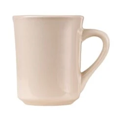 World Tableware TM-8-W Montego Bay 8.5 Oz. White Tiara Mug - 36 / CS