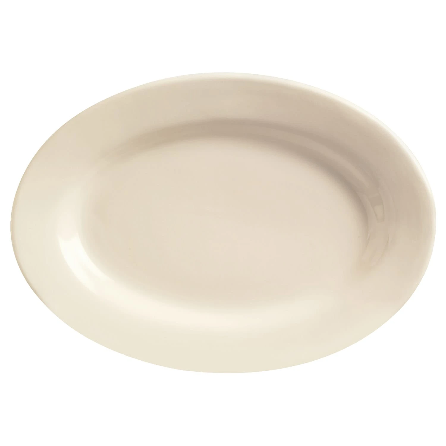World Tableware PWC-12 Princess White 10-3/8" Oval Platter - 24 / CS 3 World Tableware PWC-12 Princess White 10-3/8" Oval Platter - 24 / CS