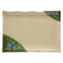 G.E.T. 142-24-TD Traditional Melamine 9.25 X 6.5" Plate - 12 / CS