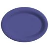 G.E.T. OP-950-PB Mardi Gras Peacock Blue 9-3/4" Platter - 24 / CS -Libbey Kitchenware Store 409593