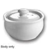 Hall® China 4760BBWA Bright White 12 Oz. Onion Soup Bowl - 12 / CS