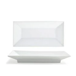 FOH DAP012WHP22 Kyoto Small Footed Plate - 6 / CS