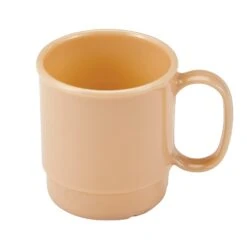 Cambro 75CW133 Camwear Beige 7.5 Oz. Stacking Cup - 48 / CS