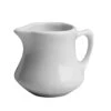 Hall China 1930AWHA White 2.5 Oz Empire Creamer With Handle - 72 / CS -Libbey Kitchenware Store 441236