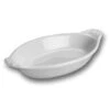 Hall China 5280ABWA Bright White 12 Oz Welsh Rarebit Dish - 24 / CS