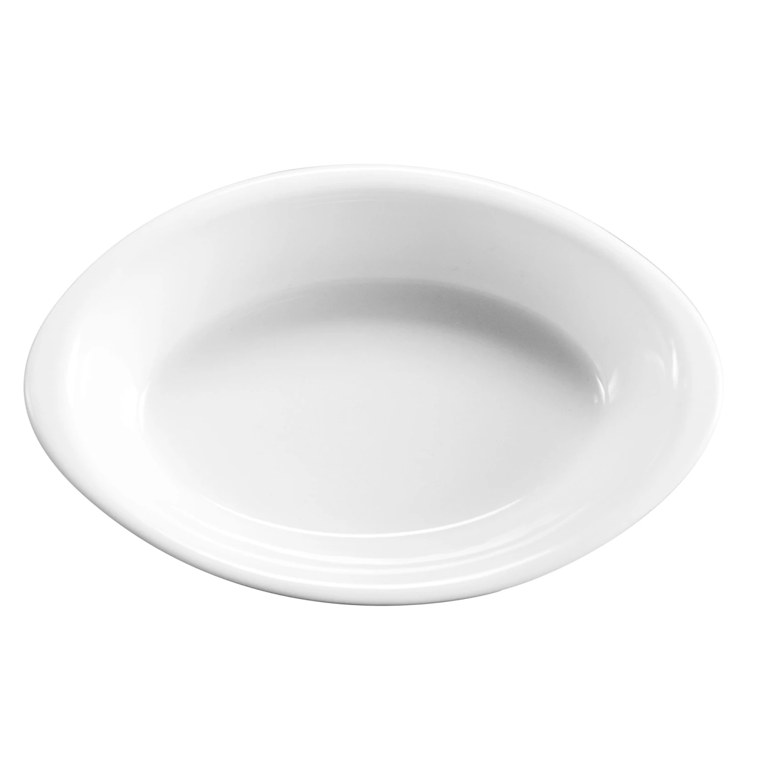 Hall® China 4544-WH White 9 Oz. Oval Baker - 24 / CS 3 Hall® China 4544-WH White 9 Oz. Oval Baker - 24 / CS