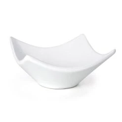 FOH DBO072WHP22 Origami 7 Ounce Square Bowl - 6 / CS