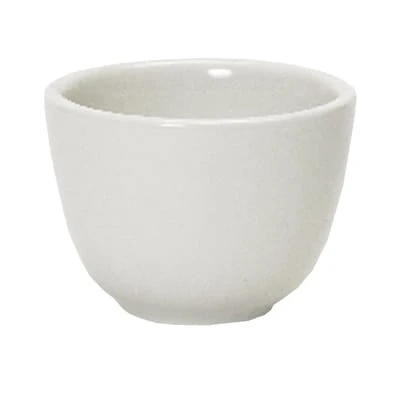 Tuxton TRE-044 3-1/2 Oz. Eggshell Chinese Tea Cup - 36 / CS 3 Tuxton TRE-044 3-1/2 Oz. Eggshell Chinese Tea Cup - 36 / CS