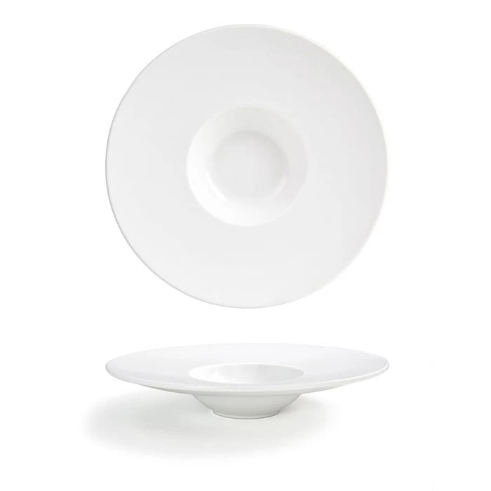 FOH DBO077WHP23 Monaco 3.5 Ounce White Bowl - 12 / CS 3 FOH DBO077WHP23 Monaco 3.5 Ounce White Bowl - 12 / CS