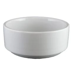 Vertex® China RA-4S Radiance 8 Oz. Stacking Bouillon - 36 / CS