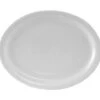 Tuxton CLH-096 Colorado 9.75" White Platter - 24 / CS 1 Tuxton CLH-096 Colorado 9.75" White Platter - 24 / CS -Libbey Kitchenware Store 503127