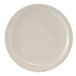 Tuxton TNR-005 Nevada 5-1/2" Narrow Rim Eggshell Plate - 36 / CS