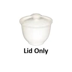 Rene Ozorio 6300P145 Aura Asian Tea Cup White Lid - 24 / CS