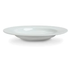 Varick 6900E513 Classic Cafe Porcelain 10 Oz. Rim Soup Bowl - 12 / CS