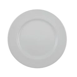 Vertex® China CB-16 Crystal Bay 10.5" White Plate - 12 / CS