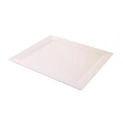 10 Strawberry Street WTR-17-15REC White 17 X 15" Platter - 3 / CS