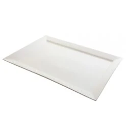 10 Strawberry Street WTR-22-15REC White 22 X 15" Platter - 2/ CS