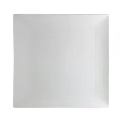 10 Strawberry Street WTR-14CPSQ White 14" Square Platter - 6 / CS