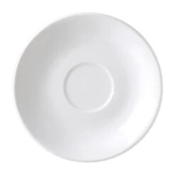 Vertex® China RB-2 Rubicon 6" White Saucer - 36 / CS