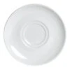 Varick 6900E532 Classic Cafe Porcelain 4-3/4" Saucer - 12 / CS -Libbey Kitchenware Store 538132