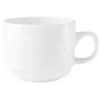 Steelite 9102C431 Bianco White 7.5 Oz. Stackable Cup - 36 / CS -Libbey Kitchenware Store 545134