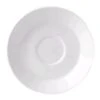Steelite 9001C317 Monaco Vogue 4-5/8" White Saucer - 36 / CS -Libbey Kitchenware Store 545203
