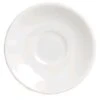 Anfora A100P411 American Basics White 5" A.D. Saucer - 12 / CS