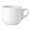 Steelite 11010154 Simplicity White 7-1/2 Oz Atlanta Cup - 36 / CS -Libbey Kitchenware Store 552029