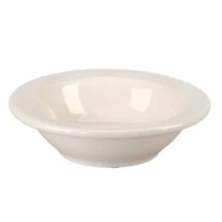 Vertex® China VNR-11 Vista 4 Oz. White Fruit Dish - 36 / CS